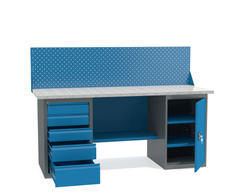 ВДТ-1.9 Верстак с драйвером и тумбой